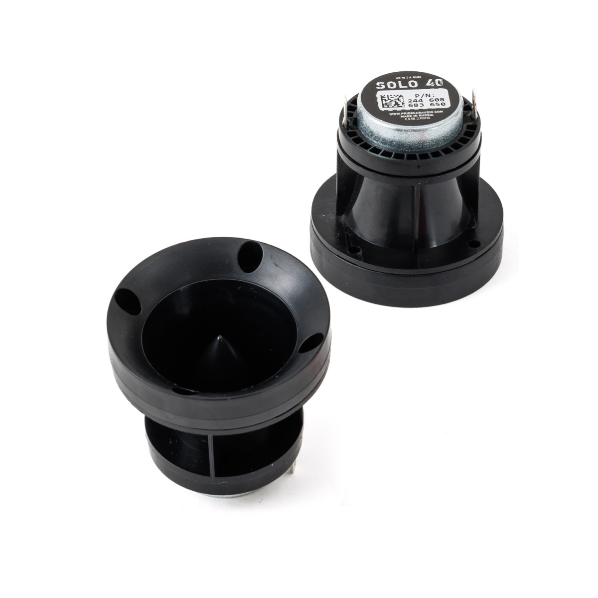 Pride Solo 40 car audio horn tweeters 2.5", RMS 40W (pair)