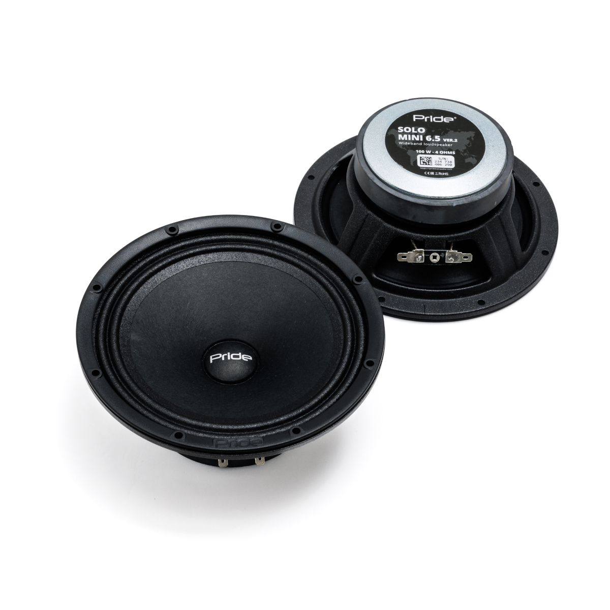 Pride Solo mini v2 Speakers RMS 100 W Size 6,5" (pair)