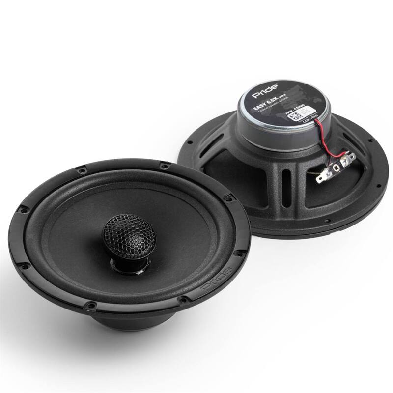 Pride Easy 6.5X v.2 coaxial Speakers RMS 70W Size 6,5" (pair)